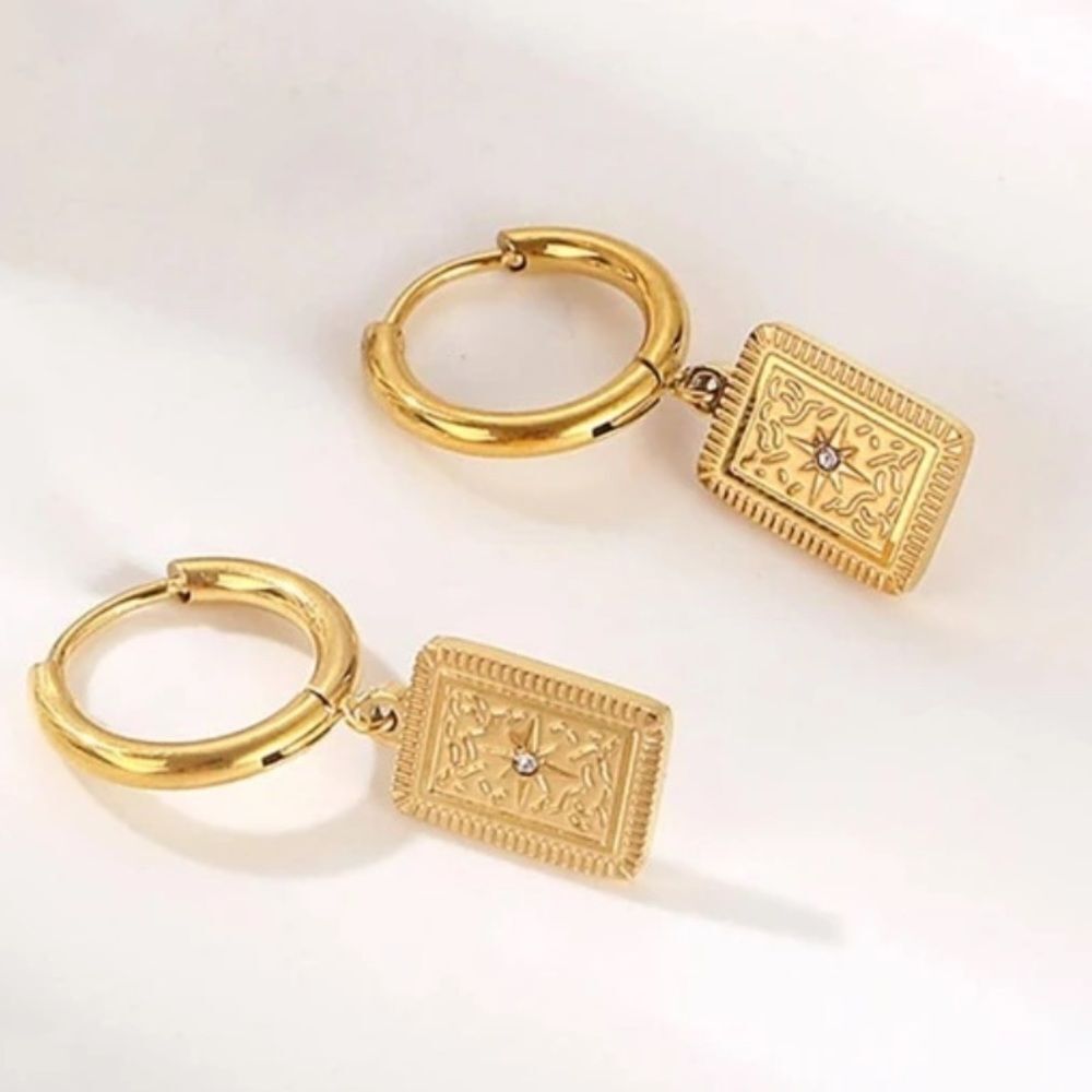 Vintage style earrings M313
